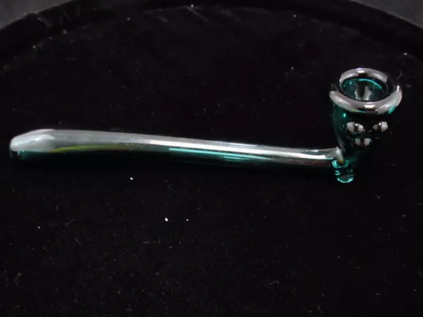 Slender Green Sherlock Pipe