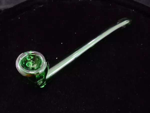 Slender Green Sherlock Pipe
