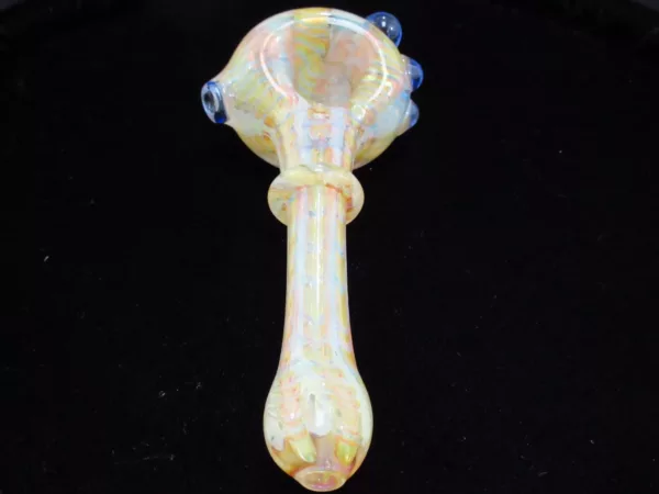 Gold and Silver Fumed Wrap and Rake Pipe