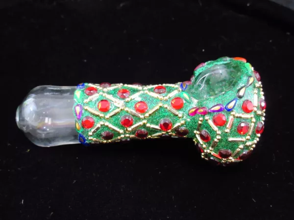 Bedazzled Spoon Pipe
