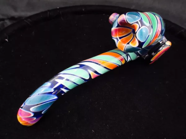 Large Multi Color Sherlock Pipe