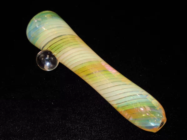 Gold and Silver Fumed Chillum