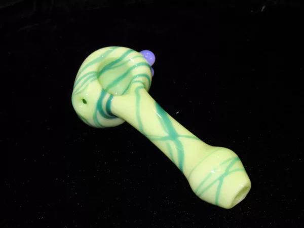 Pastel Green Spoon Pipe