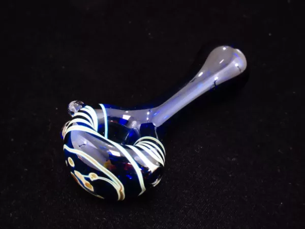 Small Blue Spoon pipe