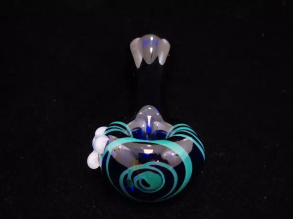 Small Blue Spoon Pipe
