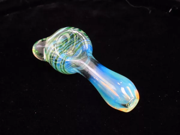 Color Changing Spoon Pipe, Swirl