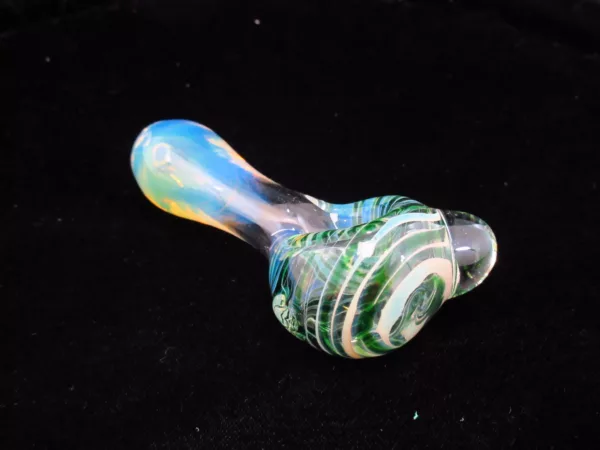 Color Changing Spoon Pipe, Swirl