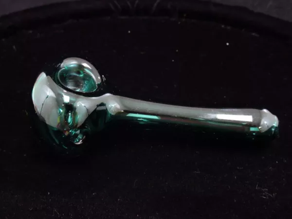 Medium Green Spoon Pipe
