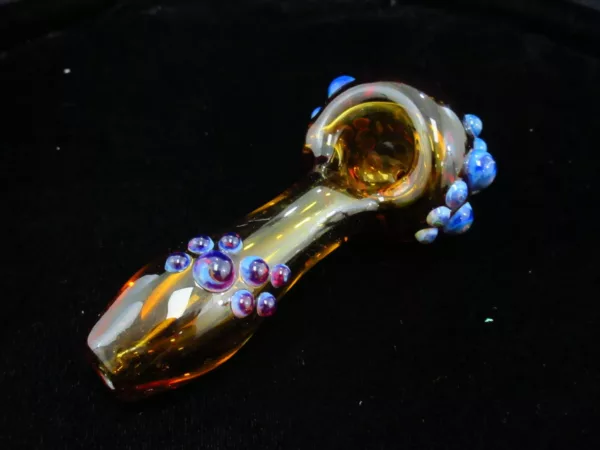 Medium Amber Spoon pipe