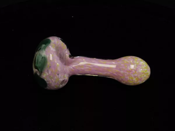 Pink Frit Pipe, Flower Head
