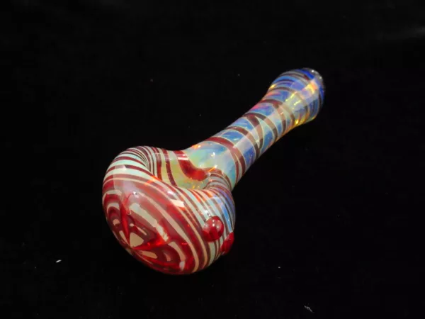 Small Color Wrapped Spoon Pipe