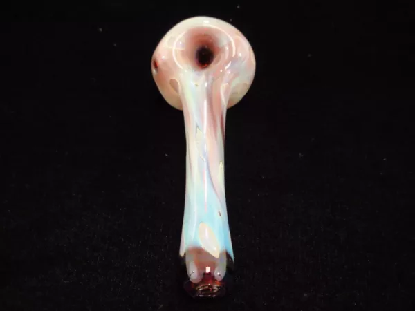 Small Silver Fumed Spoon Pipe