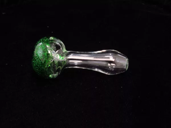 Clear Spoon Pipe, Frit Head