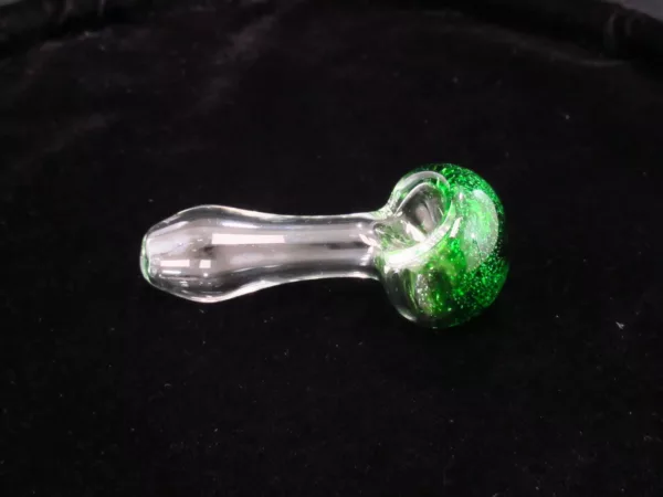 Clear Spoon Pipe, Frit Head
