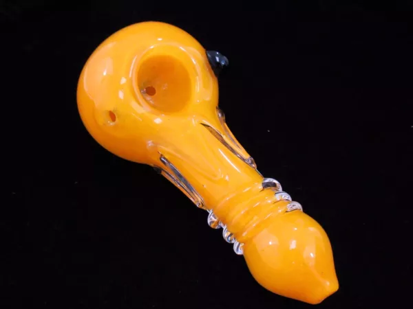 Large Yellow Frit Pipe