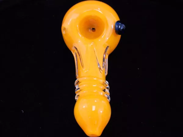 Large Yellow Frit Pipe