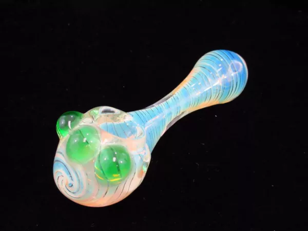 Small Silver Fumed Color Changing Pipe