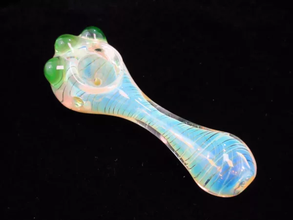 Small Silver Fumed Color Changing Pipe