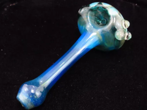 Blue Slender Pipe, Honeycomb Top