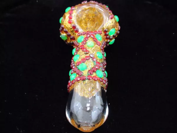 Bedazzled Spoon Pipe