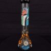 Tall Rick and Morty 'Space Alcoholics' Painted Beaker Water Pipe